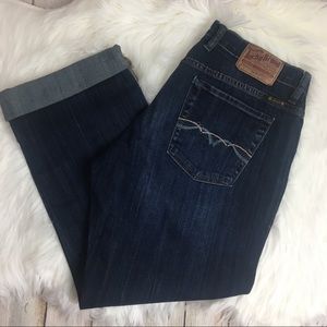Lucky Brand easy rider dark wash flare jeans